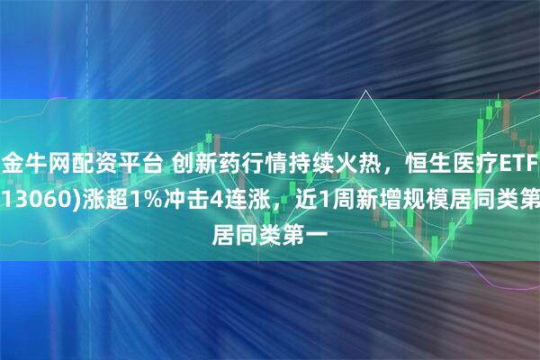 金牛网配资平台 创新药行情持续火热，恒生医疗ETF(513060)涨超1%冲击4连涨，近1周新增规模居同类第一